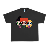 Pigment Black power puff girls Urban Heavy Tee - linhVisuals