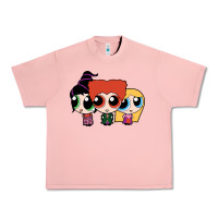 Salmon power puff girls Urban Heavy Tee - linhVisuals