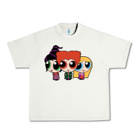 Pistachio power puff girls Urban Heavy Tee - linhVisuals