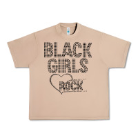 Burro black girls rock Urban Heavy Tee - linhVisuals