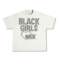 Pistachio black girls rock Urban Heavy Tee - linhVisuals