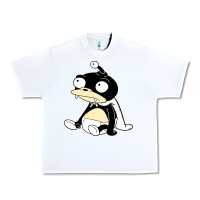 White nibbler  futurama Urban Heavy Tee - linhVisuals