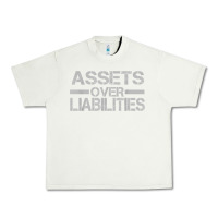 Pistachio assets over liabilities mens t shirt Urban Heavy Tee - linhVisuals