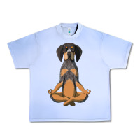 Grape Ice yoga fitness bluetick coonhound dog 363 bodybuilding Urban Heavy Tee - linhVisuals