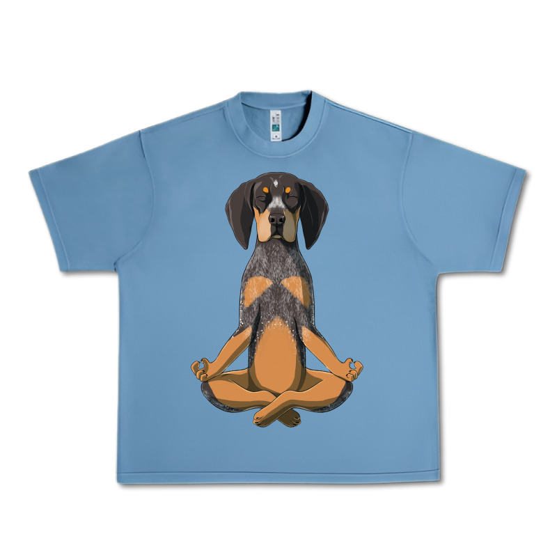 Yoga Fitness Bluetick Coonhound Dog 363 Bodybuilding Urban Heavy Tee by linhVisuals | Teevron