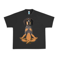 Pigment Black yoga fitness bluetick coonhound dog 363 bodybuilding Urban Heavy Tee - linhVisuals