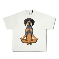 Pistachio yoga fitness bluetick coonhound dog 363 bodybuilding Urban Heavy Tee - linhVisuals
