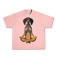 Salmon yoga fitness bluetick coonhound dog 363 bodybuilding Urban Heavy Tee - linhVisuals
