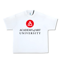 White academy of art, college design Urban Heavy Tee - linhVisuals