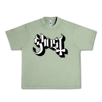 Oil Green ghost Urban Heavy Tee - linhVisuals