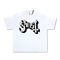 White ghost Urban Heavy Tee - linhVisuals