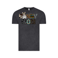 Vintage Black bunny mom Vintage Tee - CowhideDigitalArt