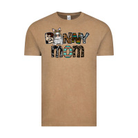 Vintage Coffee bunny mom Vintage Tee - CowhideDigitalArt