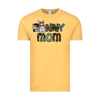 Vintage Mustard bunny mom Vintage Tee - CowhideDigitalArt