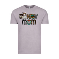 Vintage Zinc bunny mom Vintage Tee - CowhideDigitalArt