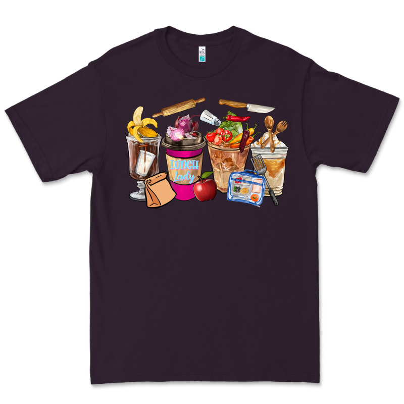Lunch Lady Coffee Cups Premium Tee by FaDigitalArtStudio | Teevron