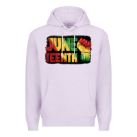 Lilac juneteenth Premium Hoodie - BarkalooDesign