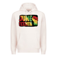 Pale Pink juneteenth Premium Hoodie - BarkalooDesign