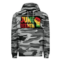 Slate Camo juneteenth Premium Hoodie - BarkalooDesign