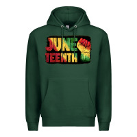 Sports Green juneteenth Premium Hoodie - BarkalooDesign