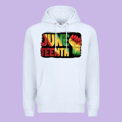 Juneteenth Premium Hoodie Designed By Barkaloodesign