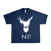 Navy knights who say ni Urban Heavy Tee - linhVisuals