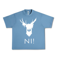 Pebble Blue knights who say ni Urban Heavy Tee - linhVisuals