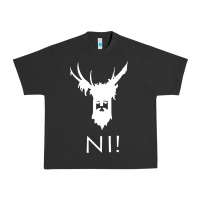 Pigment Black knights who say ni Urban Heavy Tee - linhVisuals
