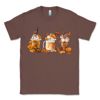 Chestnut Fall Coffees Classic Tee - FaDigitalArtStudio