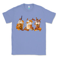 Colony Blue Fall Coffees Classic Tee - FaDigitalArtStudio