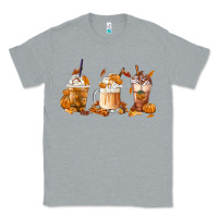 Heather Grey Fall Coffees Classic Tee - FaDigitalArtStudio