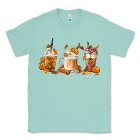 Seafoam Fall Coffees Classic Tee - FaDigitalArtStudio