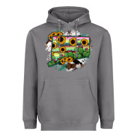 Storm Connecticut State Map Heavyweight Hoodie - RanaPortraitStore