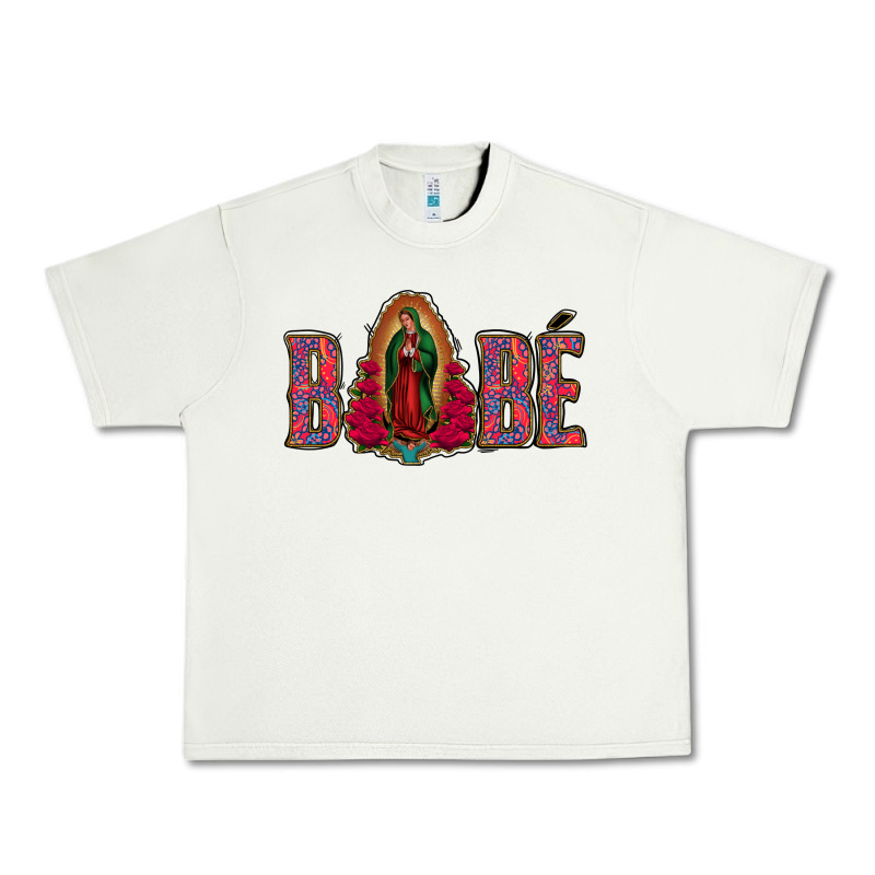 Bebe Our Lady Of Guadalupe Urban Heavy Tee by Jasminsmagicworld | Teevron