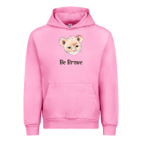 Fuchsia Pink lion cute animals Urban Hoodie - RanaPortraitStore