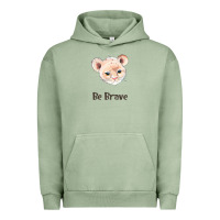 Pigment Oil Green lion cute animals Urban Hoodie - RanaPortraitStore