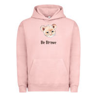 Pigment Salmon lion cute animals Urban Hoodie - RanaPortraitStore