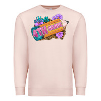 Pale Pink hello 4th grade Premium Sweatshirt - RanaPortraitStore