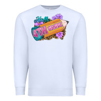 White hello 4th grade Premium Sweatshirt - RanaPortraitStore