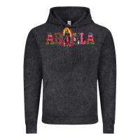 Vintage Black abuela our lady of guadalupe Vintage Hoodie - Artiststas