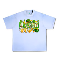 Grape Ice Lucky Vibes Urban Heavy Tee - CowhideDigitalArt