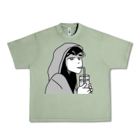 Oil Green Tori Heart Spring Heartstopper Urban Heavy Tee - linhVisuals