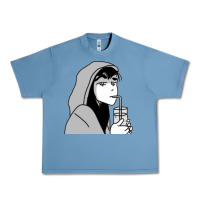 Pebble Blue Tori Heart Spring Heartstopper Urban Heavy Tee - linhVisuals