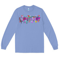 Colony Blue Valentine Laboratory Long Sleeve Tee - CowhideDigitalArt