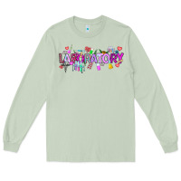 Matcha Valentine Laboratory Long Sleeve Tee - CowhideDigitalArt