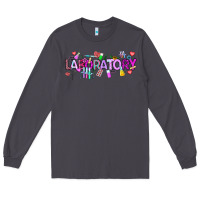 Smoke Valentine Laboratory Long Sleeve Tee - CowhideDigitalArt