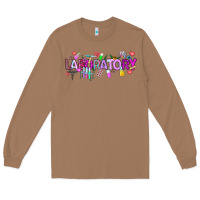 Toasted Coconut Valentine Laboratory Long Sleeve Tee - CowhideDigitalArt