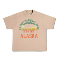 Burro katmai national park alaska bear hiking travel nature retro pullover h Urban Heavy Tee - linhVisuals