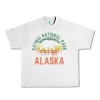 Lunar Rock katmai national park alaska bear hiking travel nature retro pullover h Urban Heavy Tee - linhVisuals