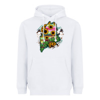 White maine Heavyweight Hoodie - RanaPortraitStore